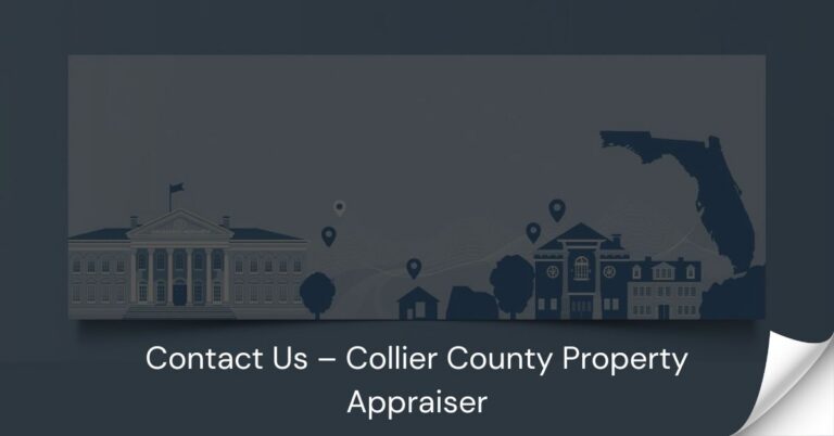 Contact Us – Collier County Property Appraiser